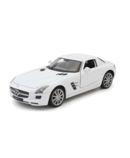 Welly Mercedes Benz SLS AMG bílý 1:24