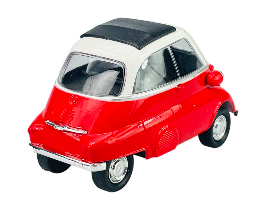 Welly BMW Isetta, červená 1:34