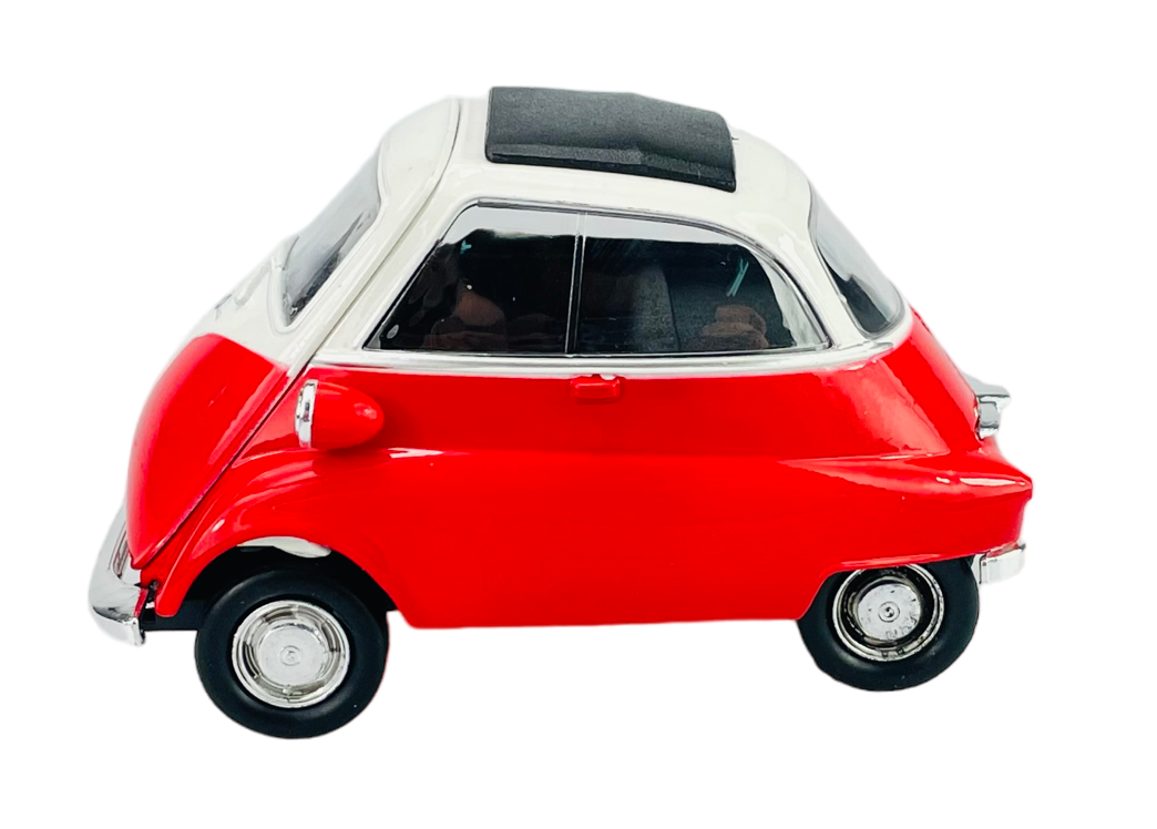 Welly BMW Isetta, červená 1:34