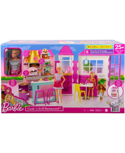 Mattel Barbie sada Restaurace s příslušenstvím
