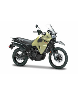 Maisto Kawasaki KLR 650, Khaki černá 1:18 