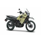 Maisto Kawasaki KLR 650, Khaki černá 1:18 