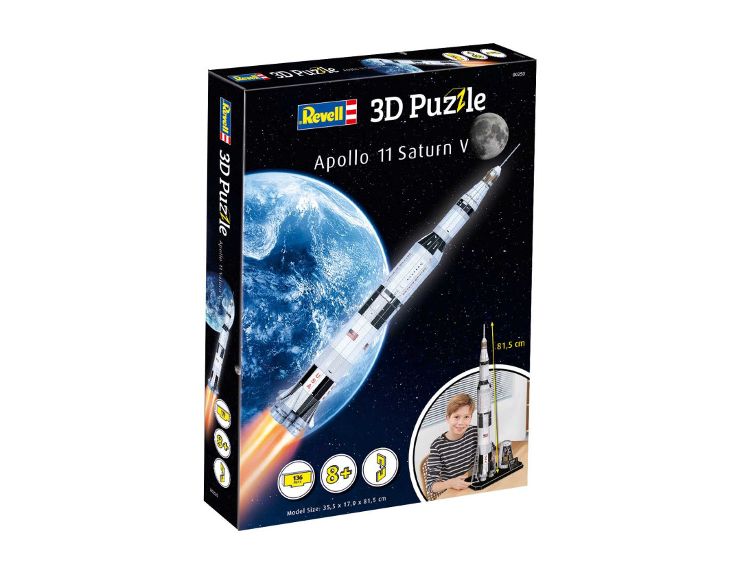 Revell 3D Puzzle 00250 - Apollo 11 Saturn V