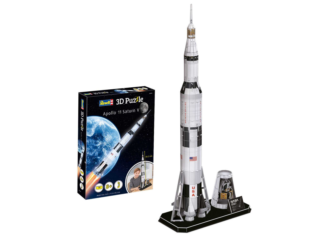 Revell 3D Puzzle 00250 - Apollo 11 Saturn V
