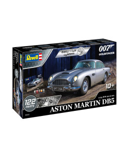 Revell Aston Martin DB5, James Bond 007 - Goldfinger (Easy-Click System, Model Set) 1:24