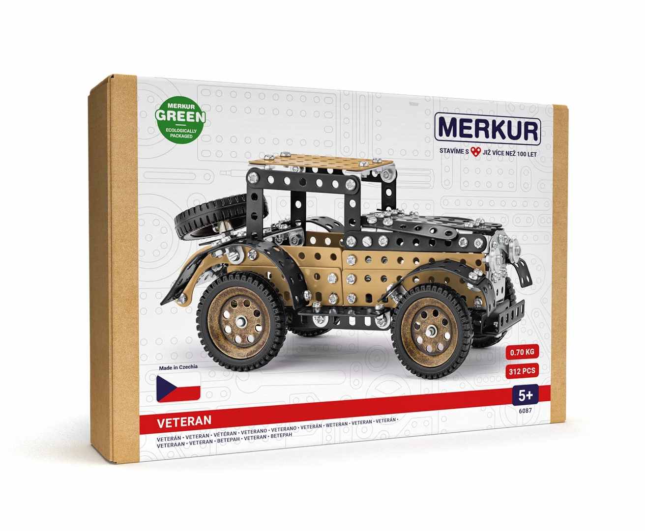 Merkur Veterán, 312 dílků