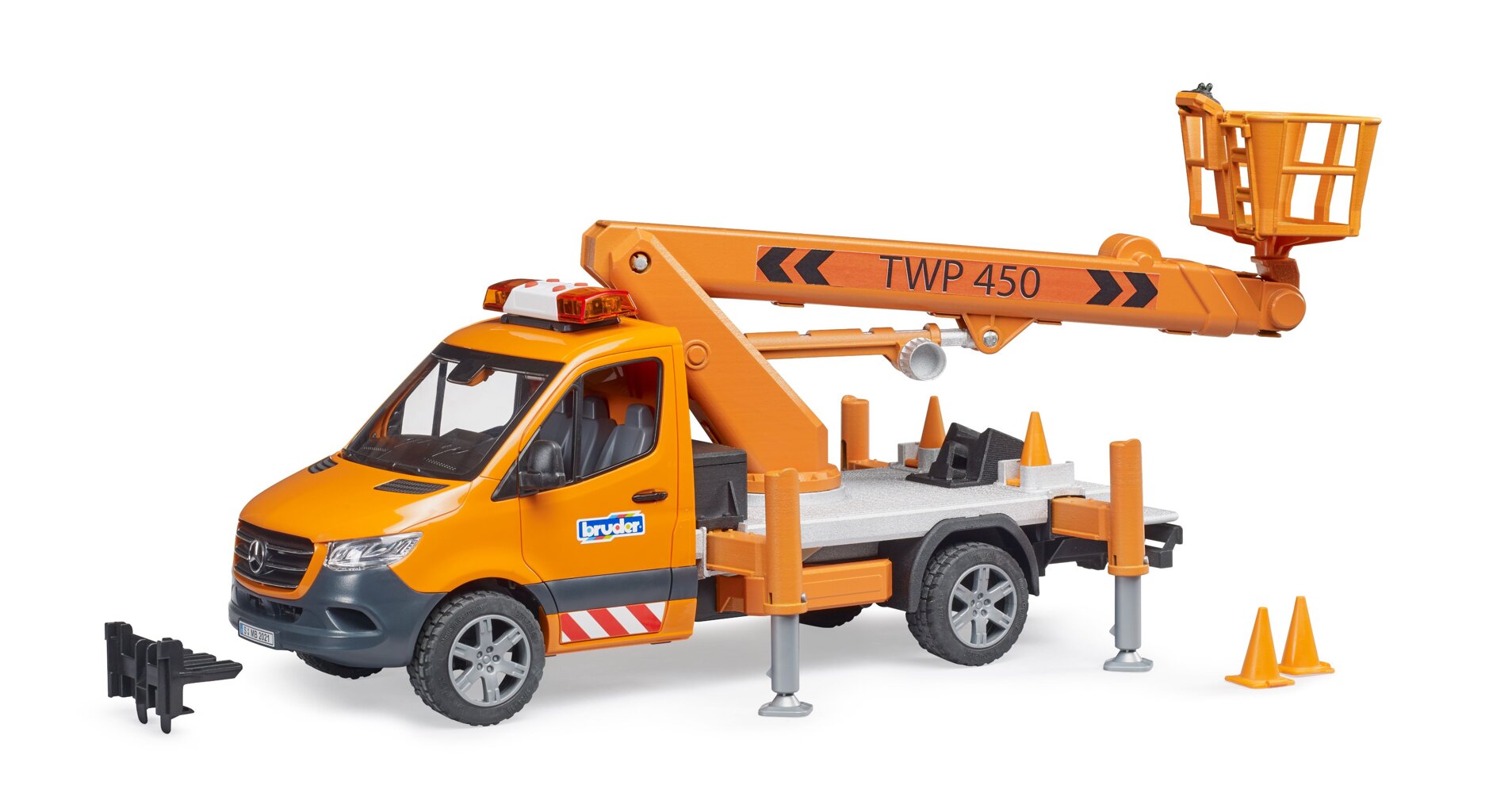 Bruder 2679 MB Sprinter s vysokozdvižnou pracovní plošinou
