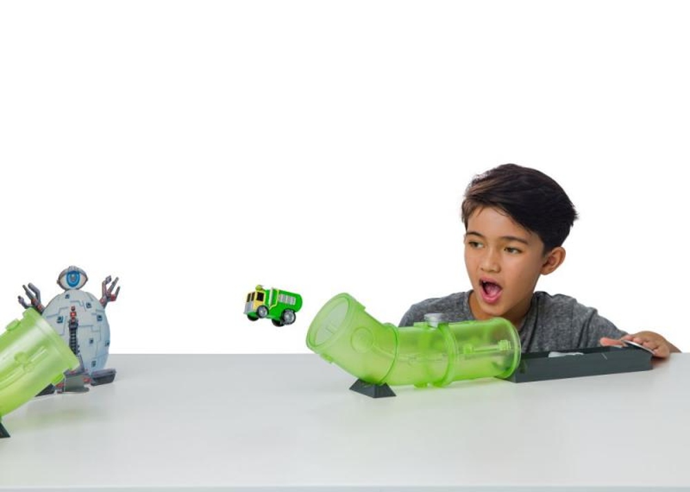 Funrise Želvy Ninja Leonardo s dodávkou, dráha