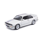 Bburago BMW 3 Series M3 1988 bílé 1:24