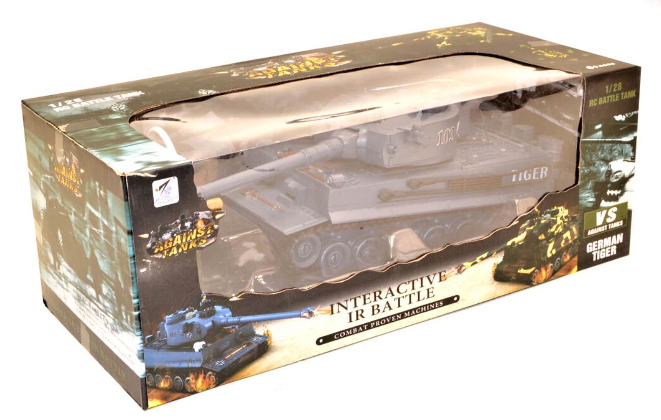 Tank Tiger RC na dálkové ovládání 35 cm