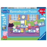 Ravensburger Puzzle Peppa 2x24 dílků