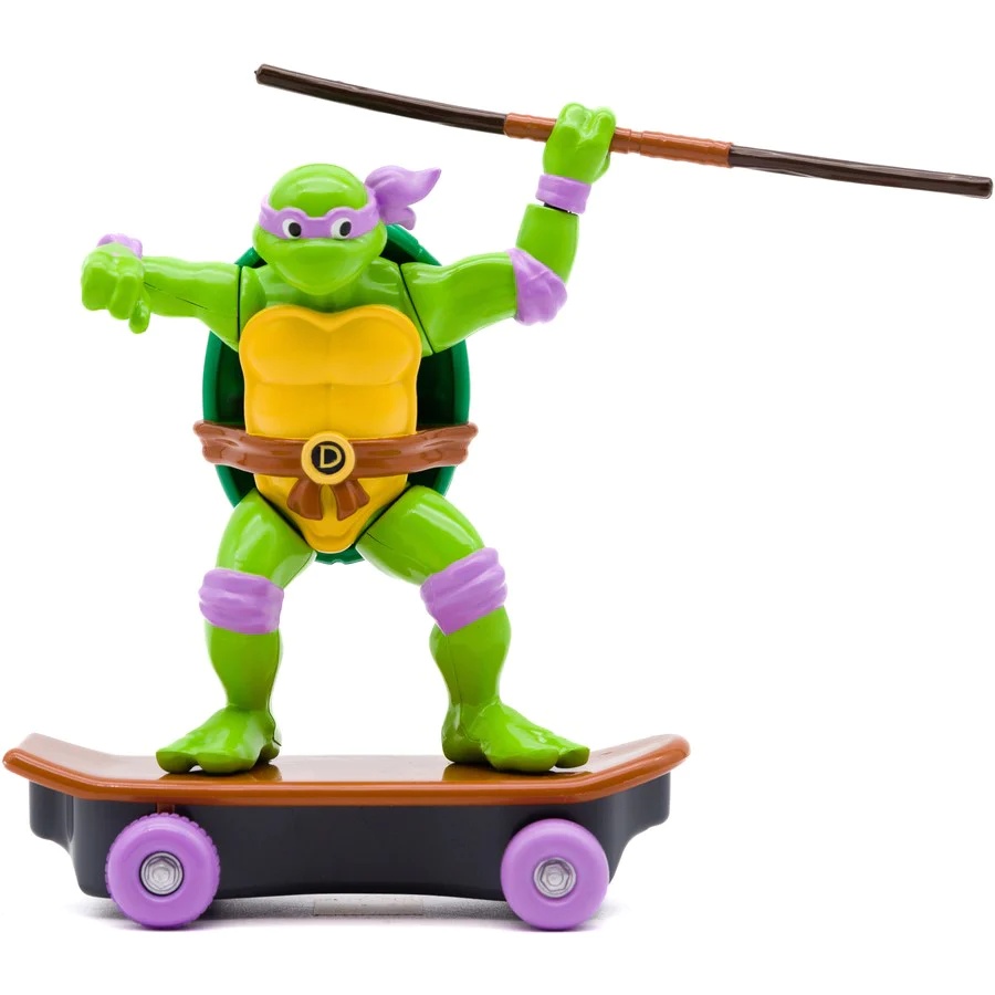 Funrise Želvy Ninja na skejtu Sewer Shredders Movie Donatello, 13 cm