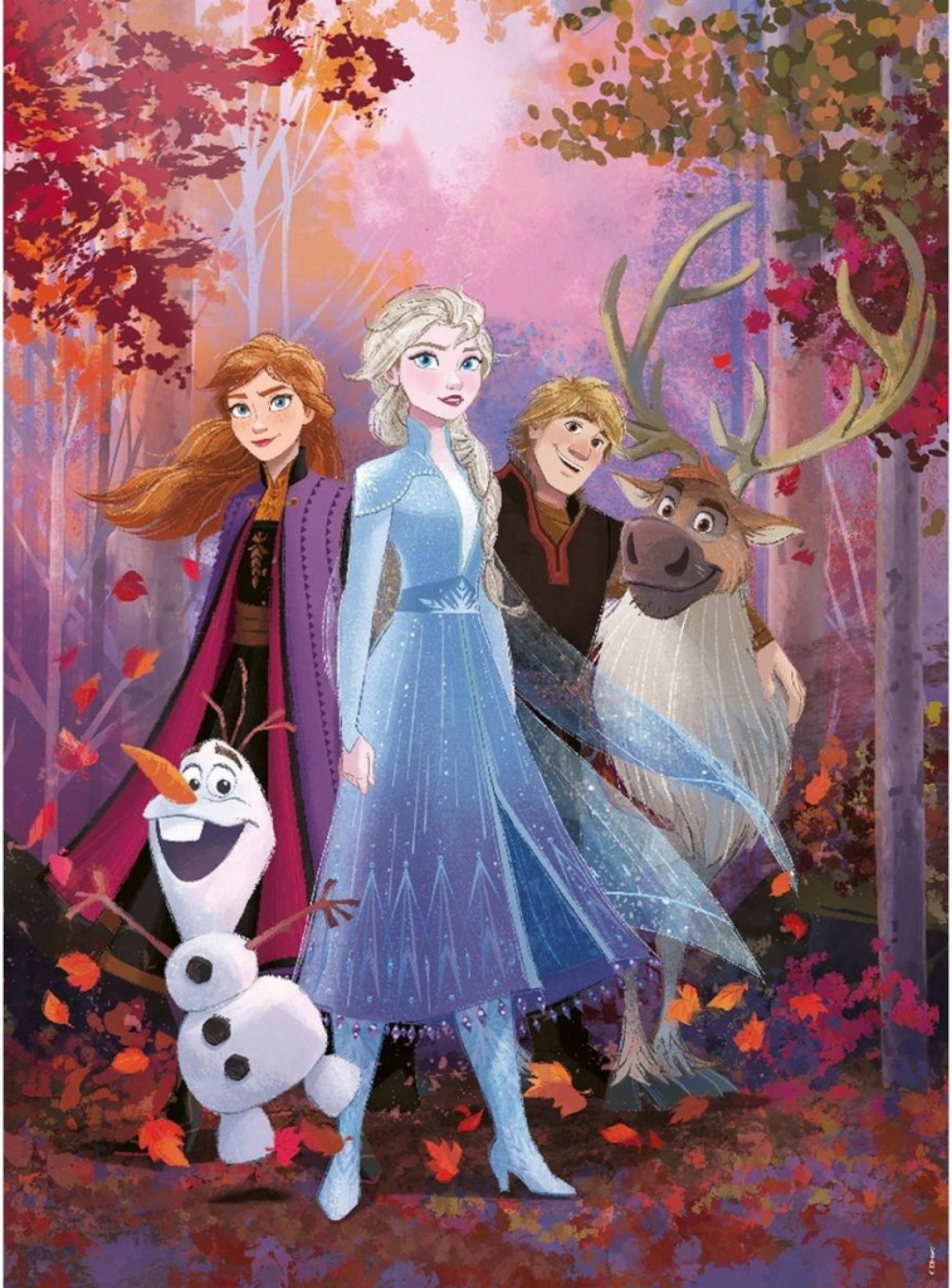Ravensburger Puzzle Puzzle Disney Ledové království 2, 150 dílků