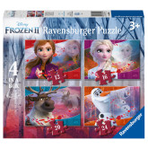 Ravensburger Puzzle Ledové království 2, 4v1