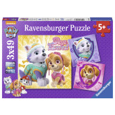 Ravensburger Puzzle Tlapková patrola 3x49 dílků