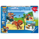 Ravensburger Puzzle Tlapková patrola Psí tým,3x49 dílků