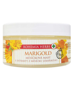 Bohemia Herbs měsíčková mast 100 ml, s extrakty z měsíčku lékařského