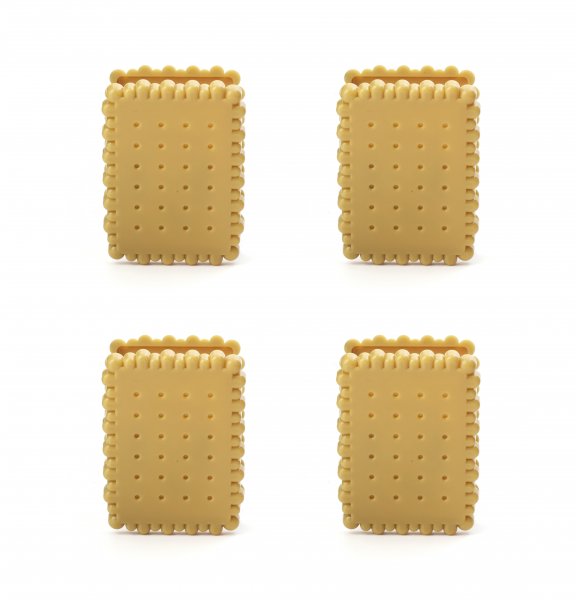 Kikkerland Klipsna waffle, sada 4ks
