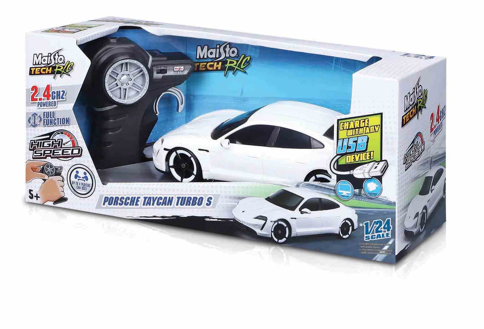 Maisto Tech RC Porsche Taycan Turbo S, 1:24