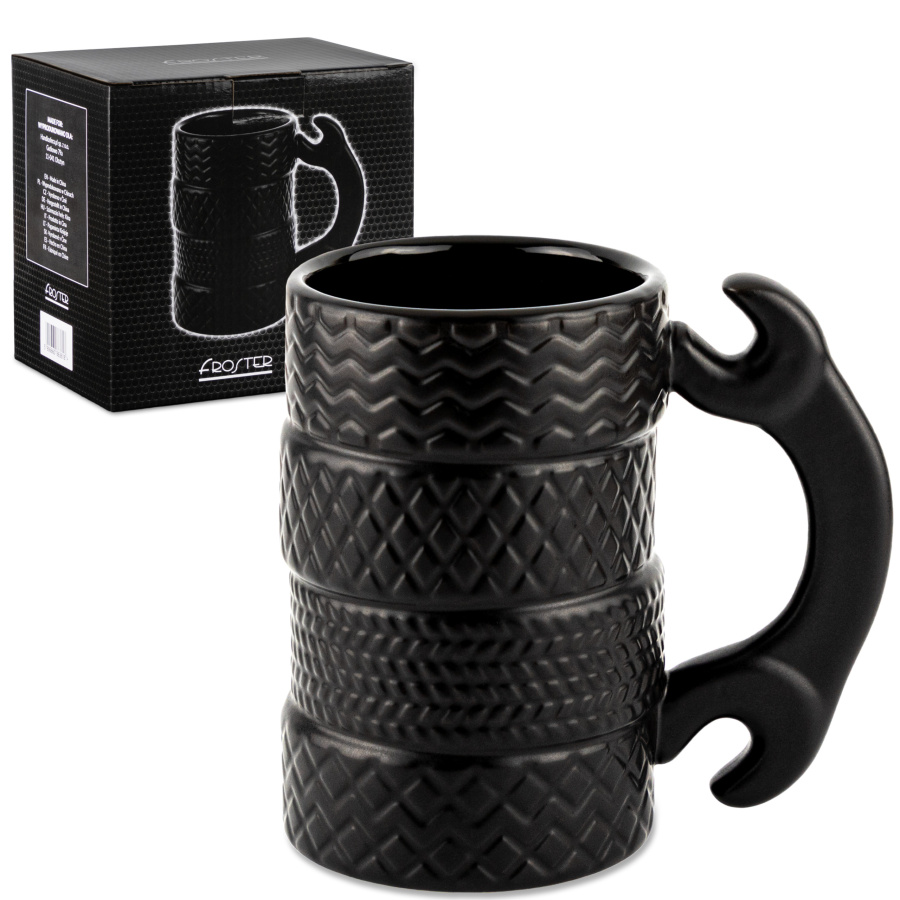 Froster Hrnek pneumatiky s klíčem, 450 ml.