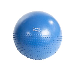 Masážní gymnastický míč HMS YB03N, 55cm, modrý