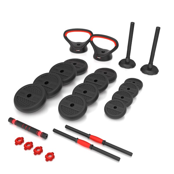 Sada činek HMS SGN130 Pro 6v1, 30 kg