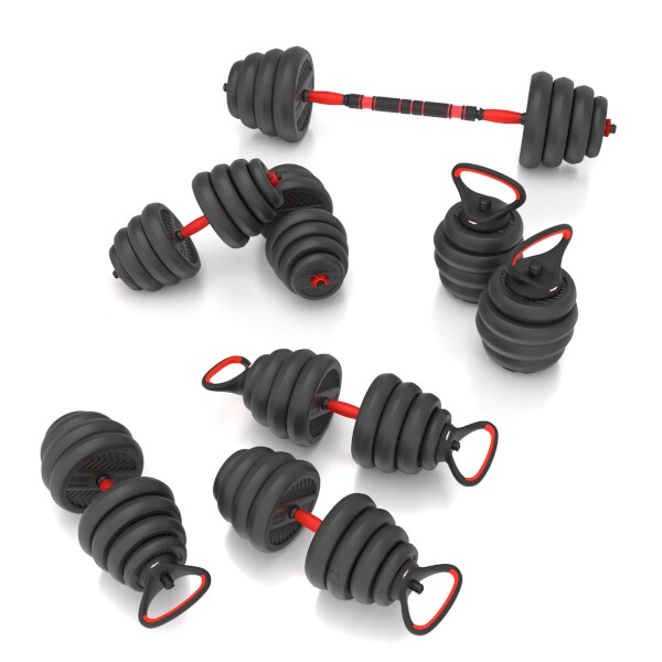 Sada činek HMS SGN130 Pro 6v1, 30 kg