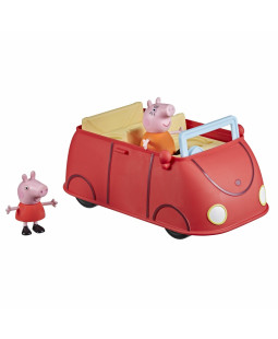 Hasbro Prasátko Peppa rodinné červené auto