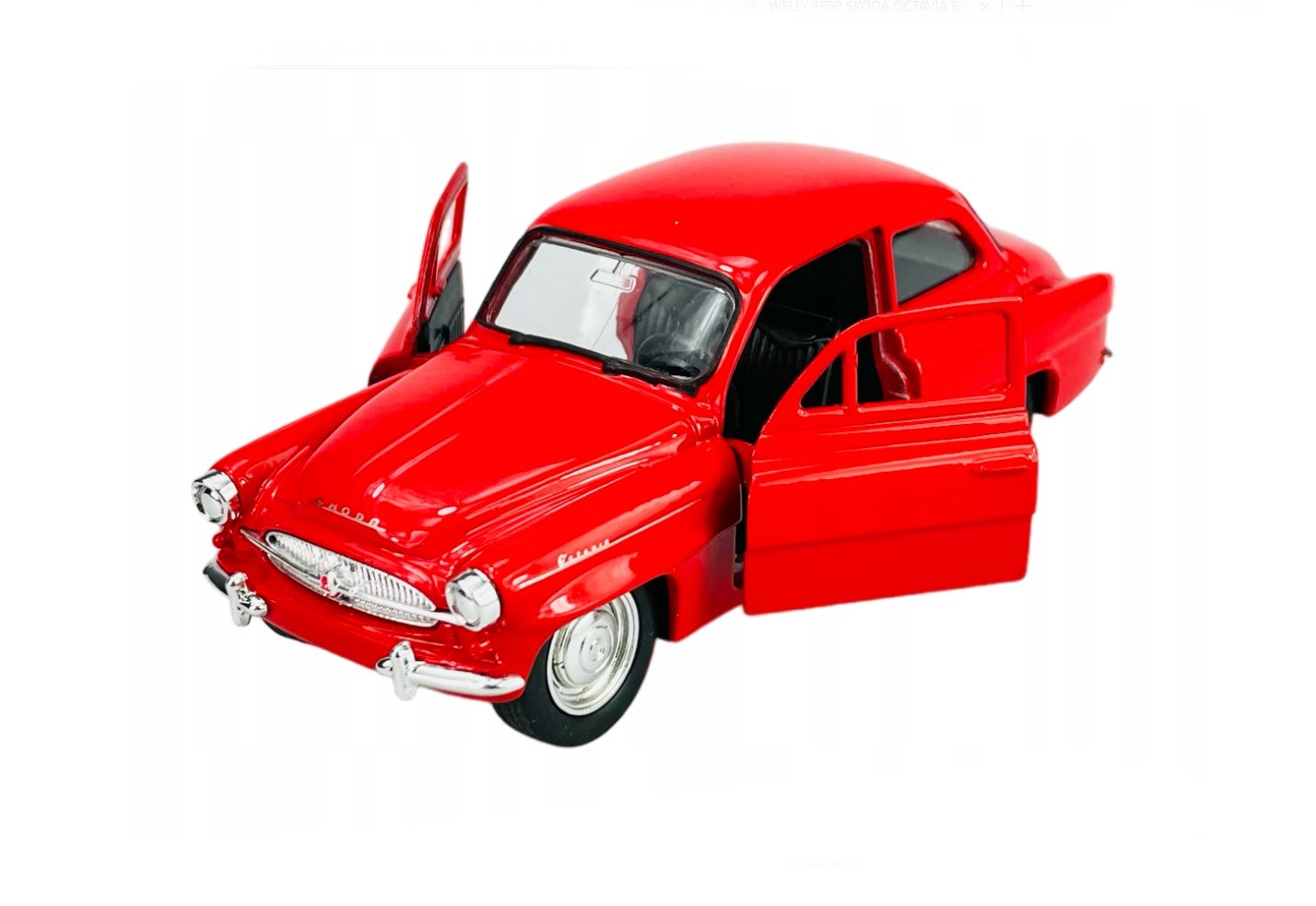 Welly Škoda Octavia 1959, Červená 1:34