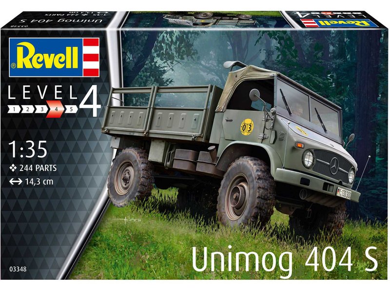Revell ModelKit military 03348 Unimog 404 S (1:35)