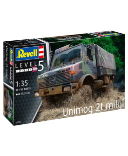 Revell ModelKit military 03337 Unimog 2T milgl (1:35)