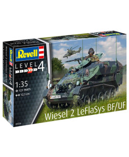 Revell ModelKit military 03336 Wiesel 2 LeFlaSys BF/UF (1:35)