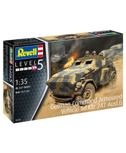 Revell ModelKit 03335 German Command Armoured Vehicle Sd.Kfz.247 Ausf.B (1:35)