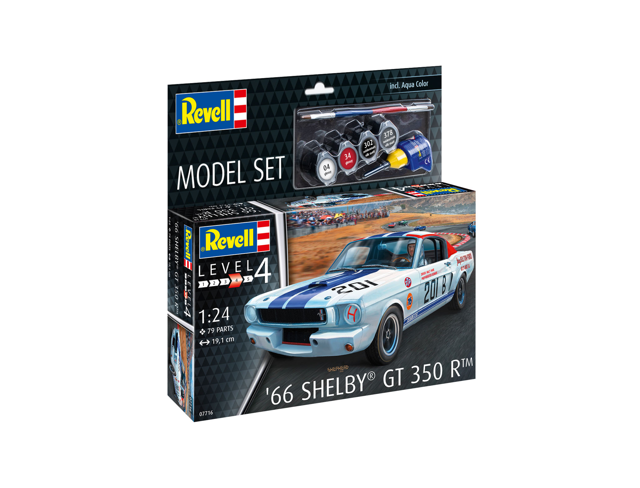 Revell ModelSet auto 67716, 1965 Shelby GT 350 R (1:24)