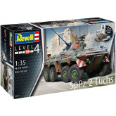 Revell ModelKit tank 03321, SpPz2 Luchs a 3D Puzzle diorama (1:35)