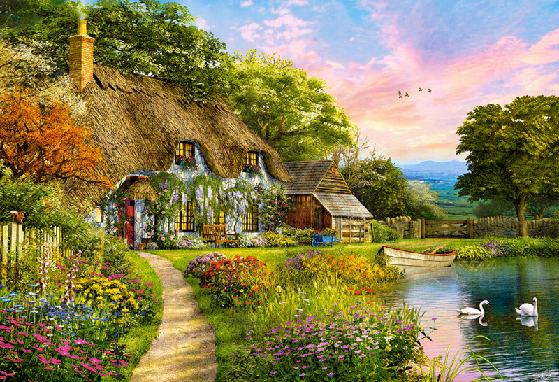 Castorlad Puzzle 1500 dílků - Venkovská chalupa