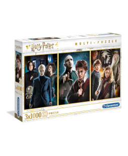 Clementoni Puzzle Harry Potter 3x1000 dílků