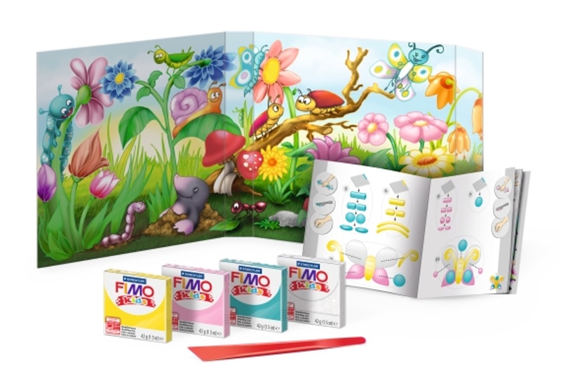 FIMO sada kids Form & Play Motýlci, 4 x 42g