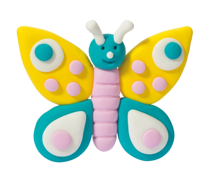 FIMO sada kids Form & Play Motýlci, 4 x 42g