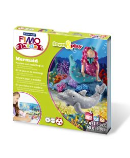 FIMO sada kids Form & Play Mořské víly, 4 x 42g