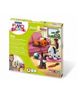 FIMO sada kids Form & Play Mazlíčci, 4 x 42g