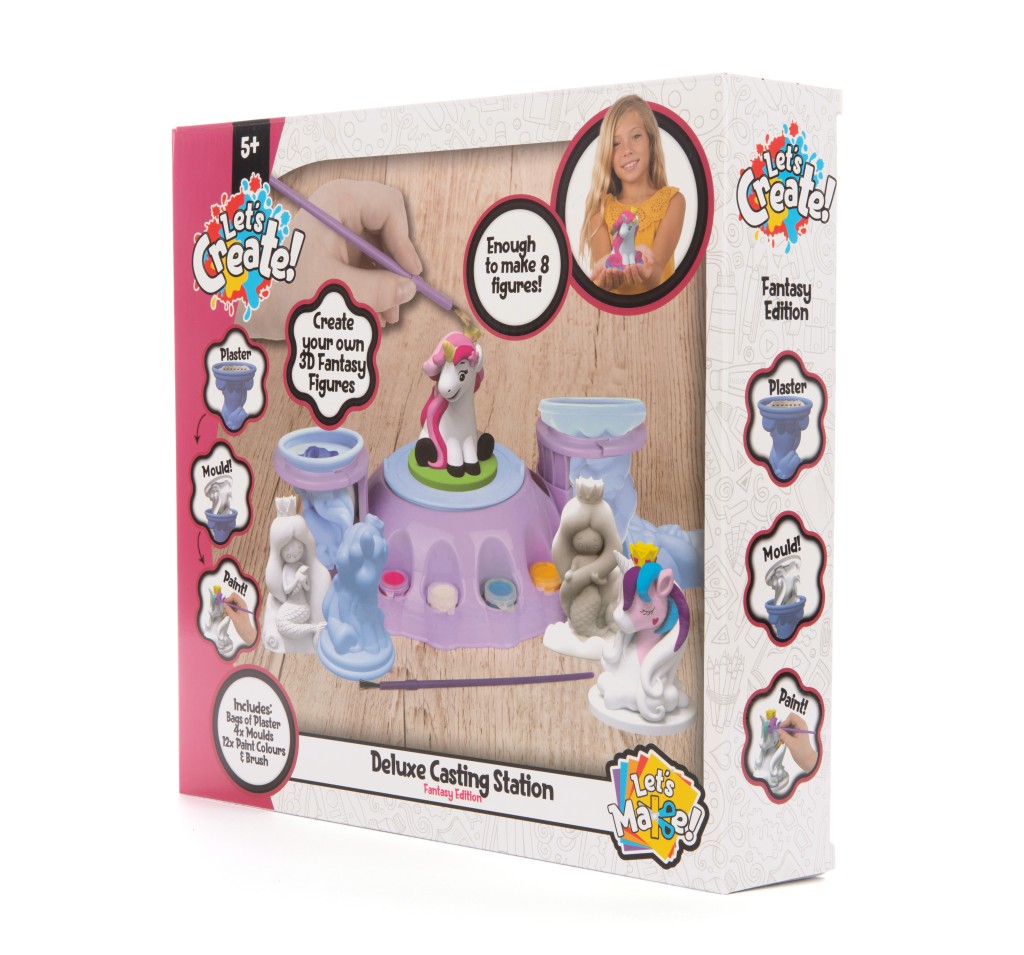 Alltoys Sada na výrobu sádrových figurek Jednorožec DeLuxe