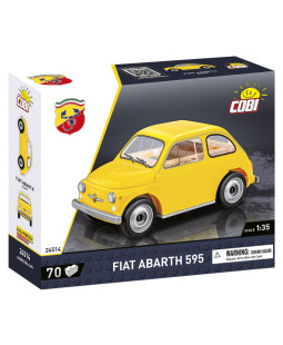 Cobi 24514 Fiat Abarth 595, 1:35, 70 kostek