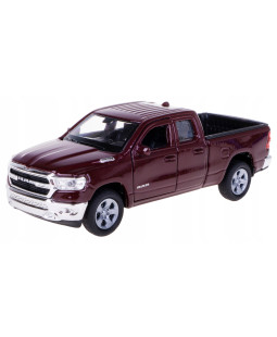 Welly Dodge 2019 Ram 1500 (burgundy) 1:34-39