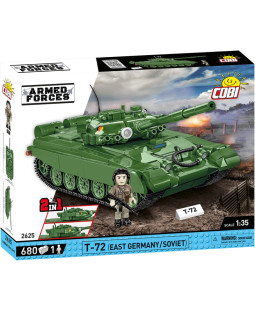 Cobi 2625 Armed Forces T-72 (DDR / SOVIET), 1:35, 680 kostek