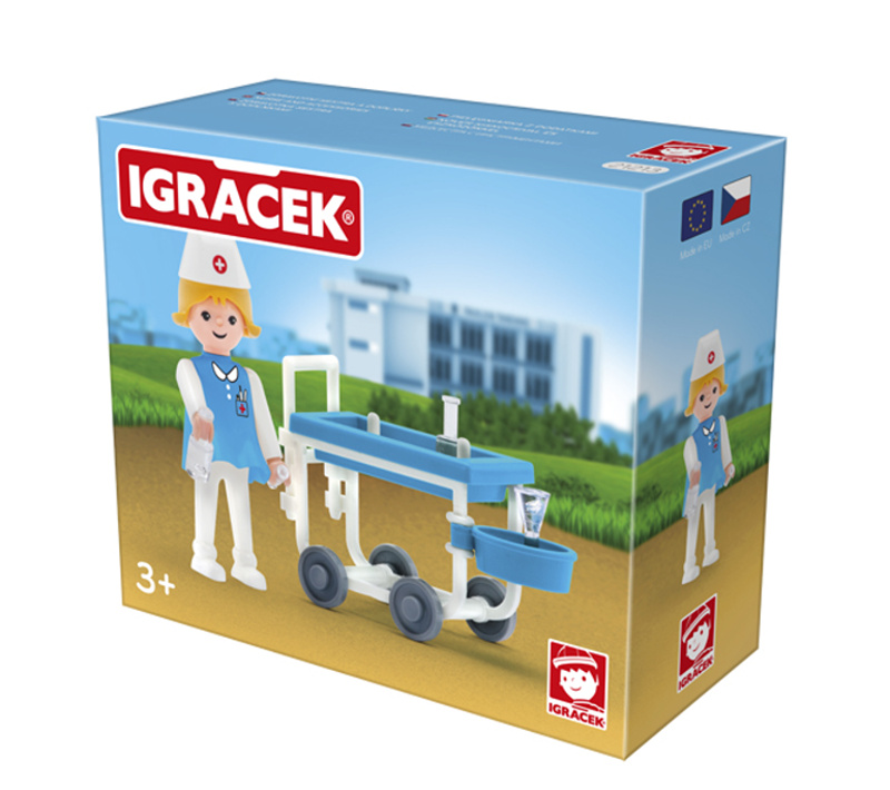 Igráček Zdravotní sestra s doplňky