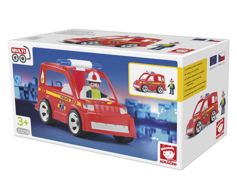 EFKO IGRÁČEK Hasičské auto s hasičem