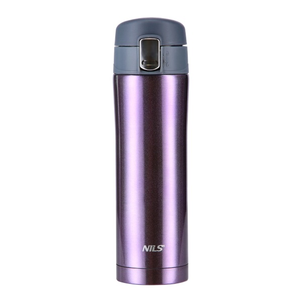 Termoska NILS Camp NCB10 fialová, 500 ml.
