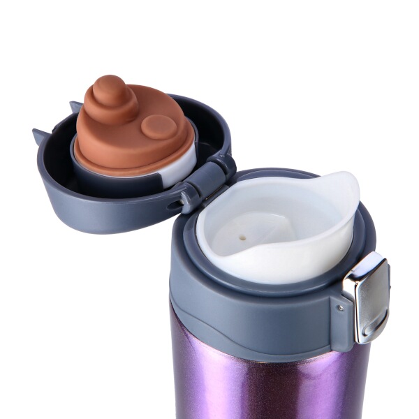 Termoska NILS Camp NCB10 fialová, 500 ml.