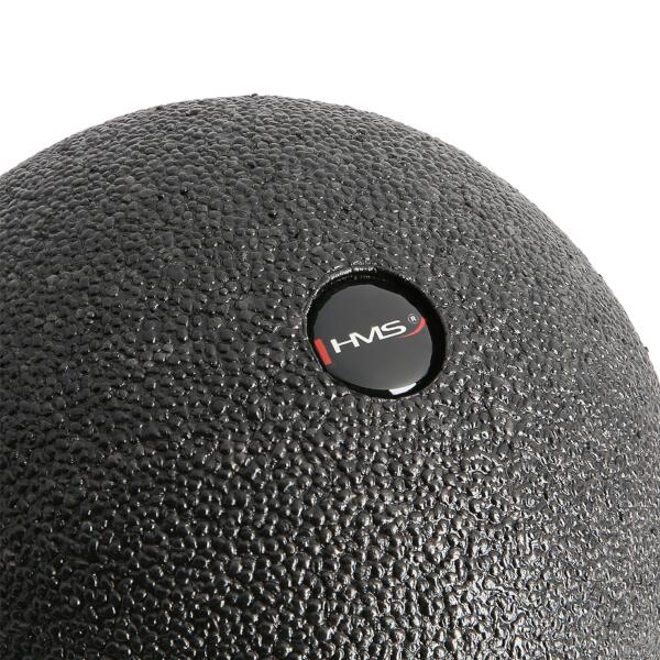 Masážní míč HMS BLM01 Lacrosse Ball, 12 cm, černý